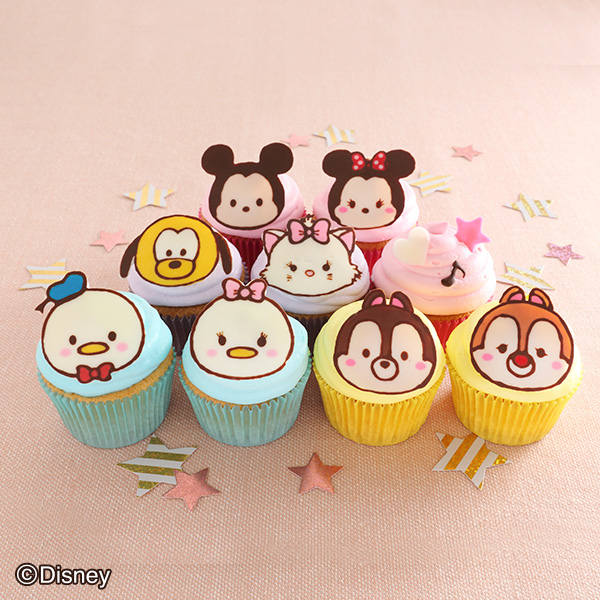 ディズニー ツムツム カップケーキ