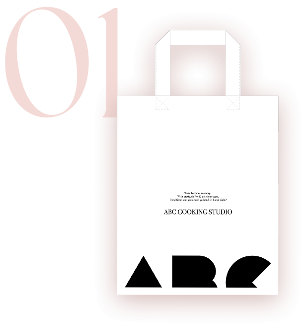 ABC40周年デザインエコバッグ画像