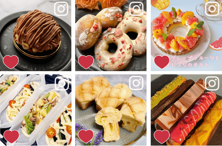 インスタグラムの写真