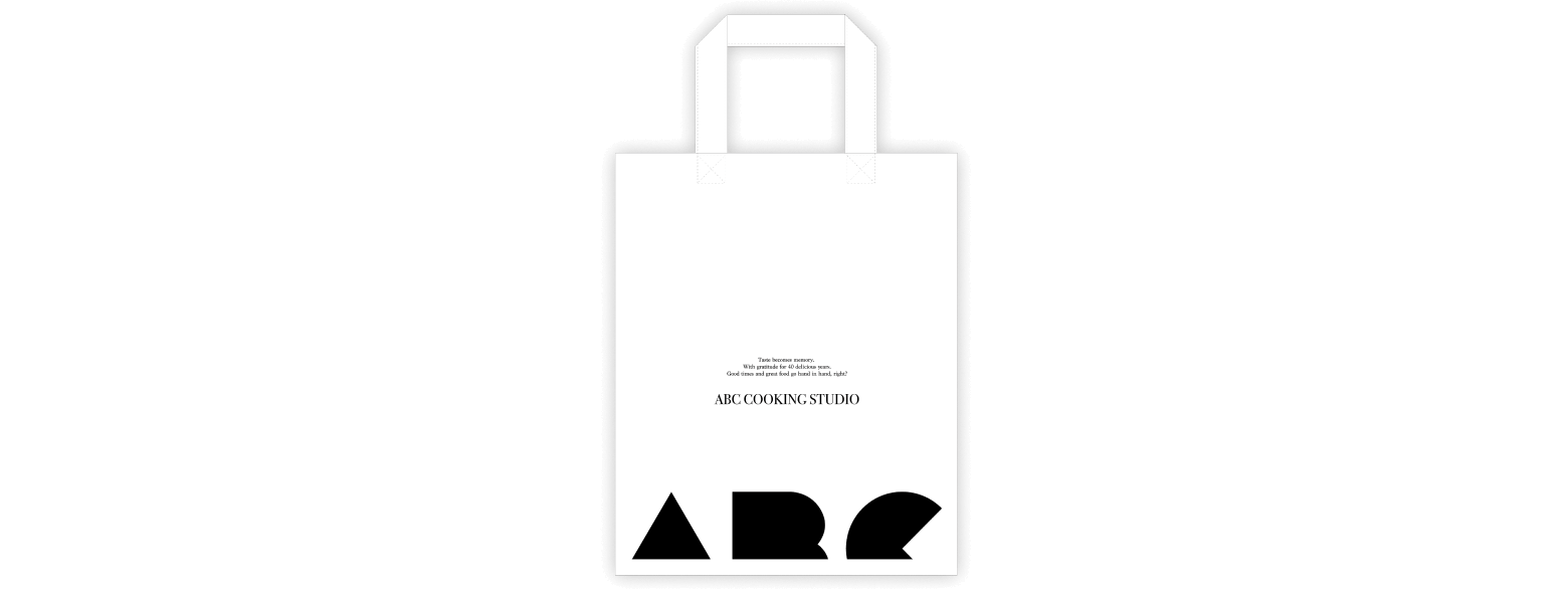 ABC40周年デザインエコバッグ