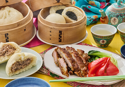 タブレットで受講できる料理の写真