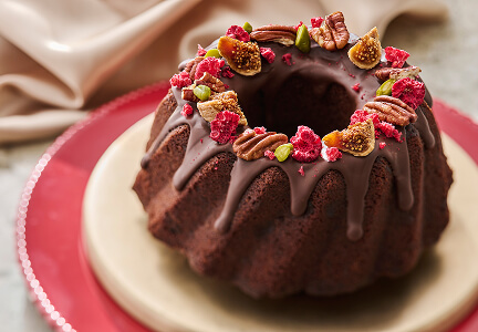 タブレットで受講できるケーキの写真