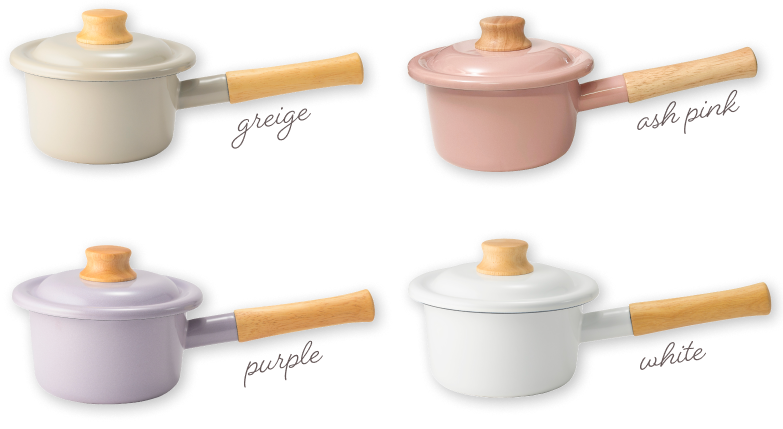 ホーロー製ミルクパン