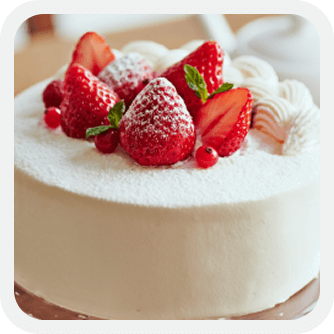 いちごケーキの画像