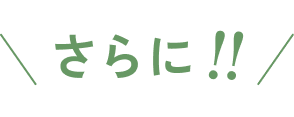 さらに!