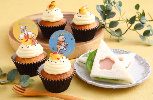 くまのプーさん/はちみつとスイートポテトのケーキ