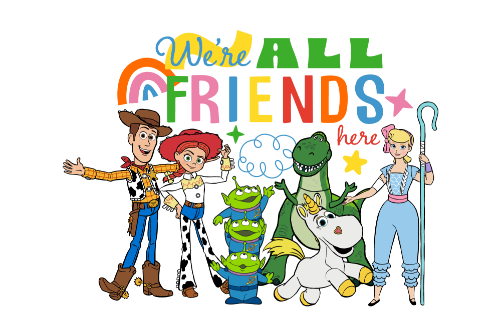 トイ・ストーリー/フルーツショートケーキ