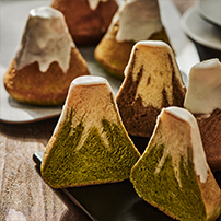 富士山ブレッド～抹茶＆ほうじ茶～
