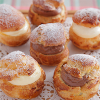 2種のシュー・ア・ラ・クレーム