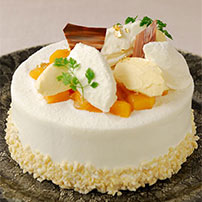 ガトー・パッション・マングー ～パッションフルーツとマンゴーのケーキ～