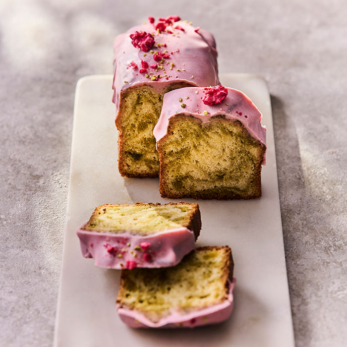 ピスタチオとベリーのパウンドケーキ