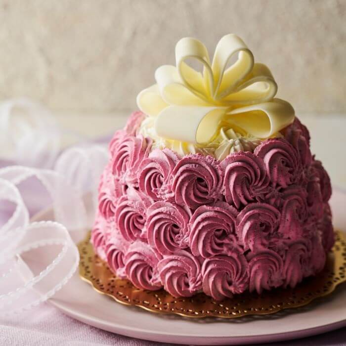 紅茶とカシスのアニバーサリーケーキ |料理教室のABCクッキング