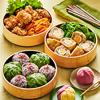 春のお花見弁当