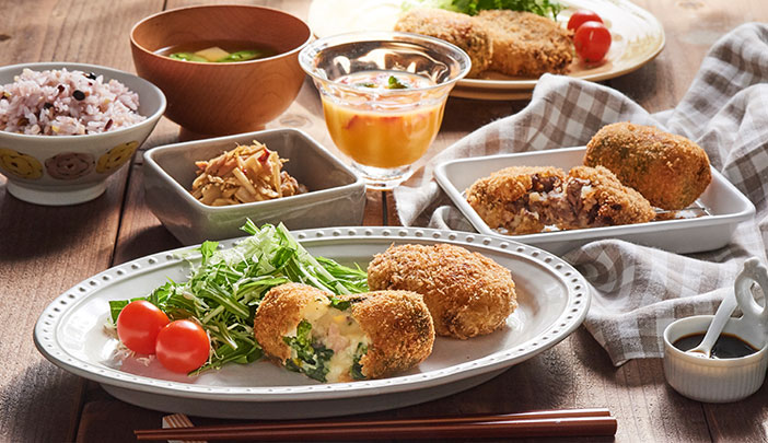 手作りコロッケの美味しさ再発見 春の晩御飯 料理教室 スクールならabcクッキングスタジオ