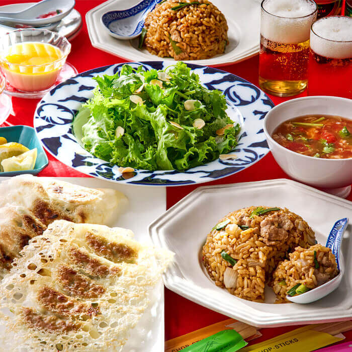 トリュフ餃子＆黒炒飯でABC流ネオ中華