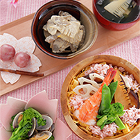 華やかちらし寿司でおもてなし