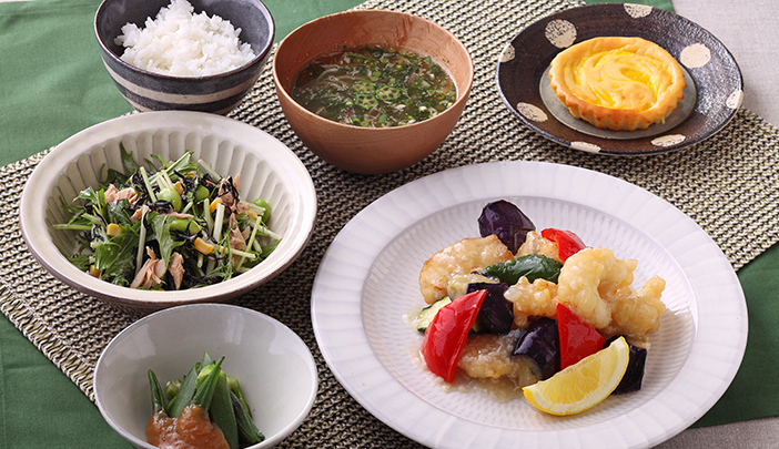 ビューティー＆ヘルシー～クエン酸で夏バテ対策　魚のおかずでおうちごはん～