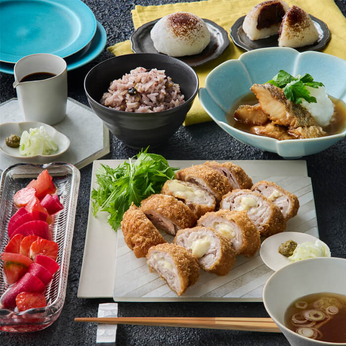 チーズミルフィーユかつ＆カフェオレ大福