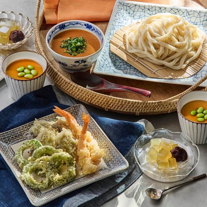 ABC Curry Festa 第2弾 手打ちカレーうどんと夏野菜の天ぷら