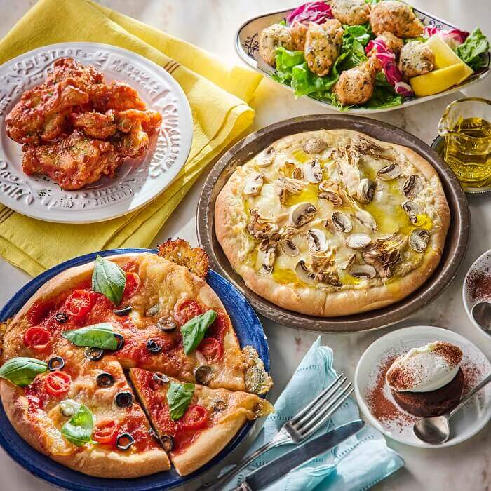 トリュフ＆マルゲリータの2種のピザ |料理教室のABCクッキング
