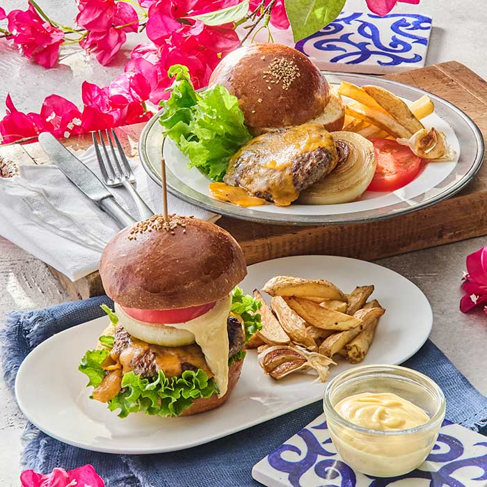 絶品トリュフマヨチーズバーガー＆ポテト