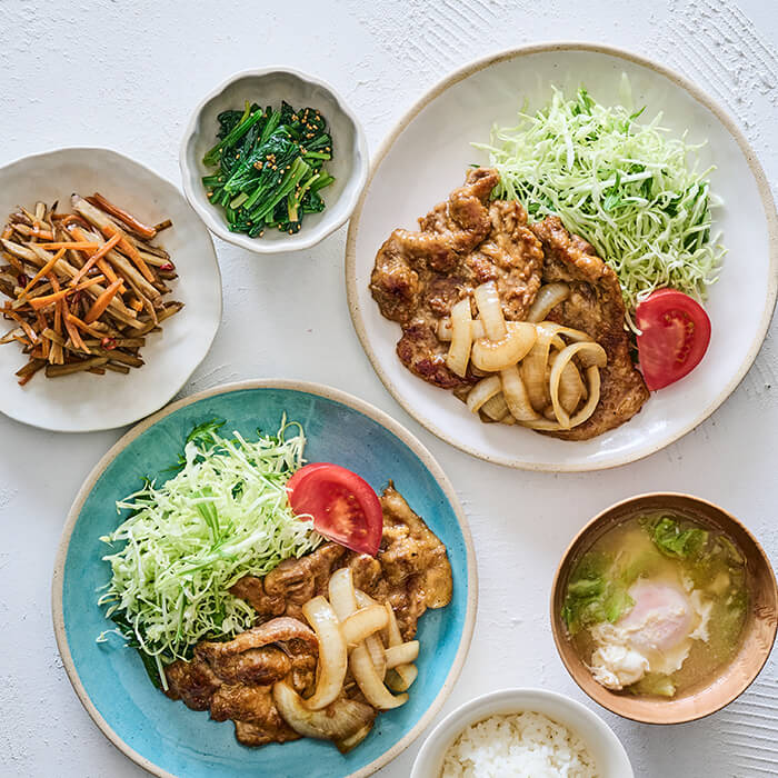 豚肉のやわらかしょうが焼き