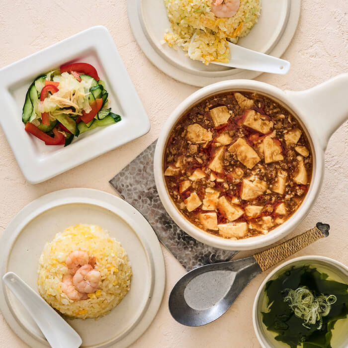 ABC秘伝 麻婆豆腐＆炒飯