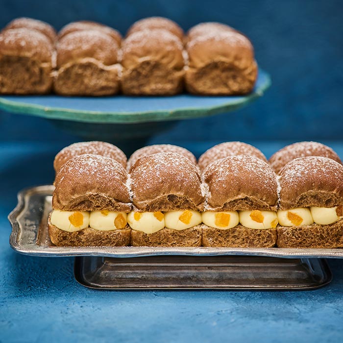 紅茶香るレアチーズクリームパン