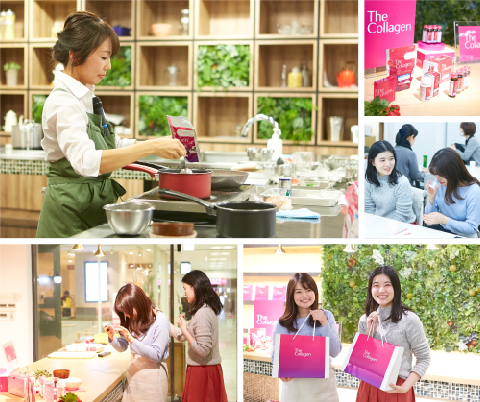 ザ コラーゲン パウダー W を使った裏ワザレシピが学べる ビューティーセミナー 料理教室 スクールならabcクッキングスタジオ