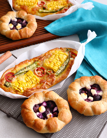 第四弾 千葉市食のブランド「千」を使った 2種のナッツハニー ～フロランパン&ハートフォカッチャ～