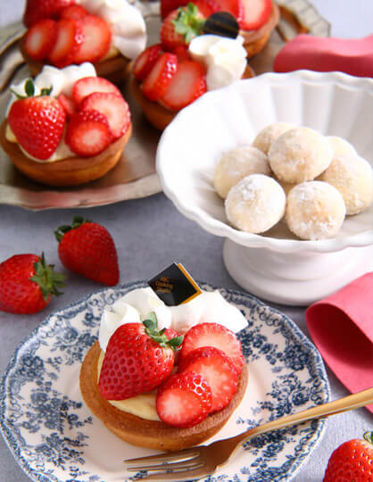 第六弾 千葉市の食のブランド「千」を使ったいちごのタルトレット