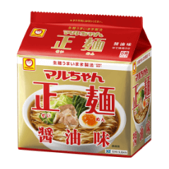 マルちゃん正麺醤油味の商品写真