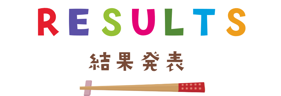 RESULTS　結果発表