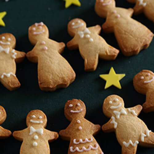 クリスマスジンジャーマンクッキー