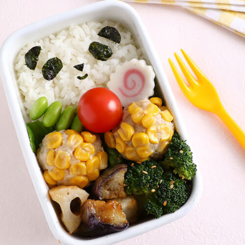 パンダのコーン焼売弁当