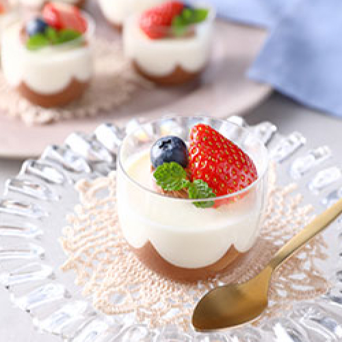 2層のフリルムース