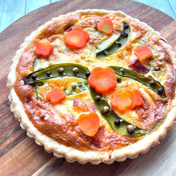 華やか♡具沢山キッシュ