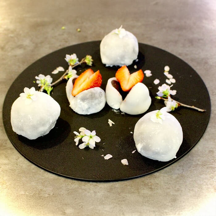 ひな祭りにもぴったりないちご大福