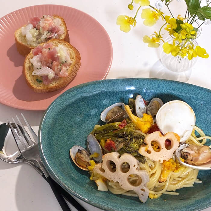 深皿で簡単！ボンゴレビアンコで楽しむ洋風ひな祭り