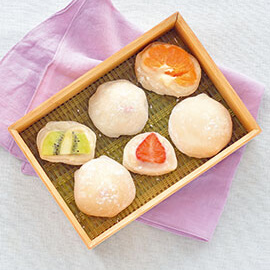 チーズあんのフルーツ大福