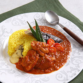 王道のチキンカレー＆ターメリックライス
