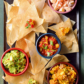 ナチョス風ディッププレート