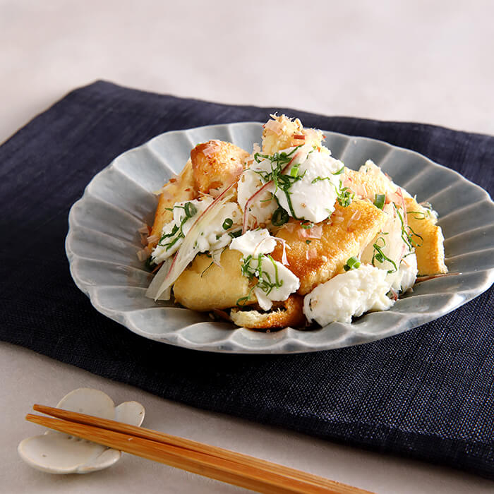 きつねちぎりモッツァレラ