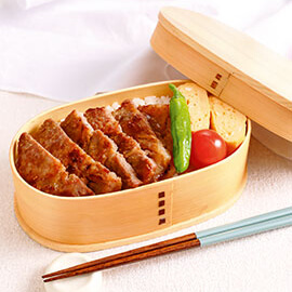 豚肉のにんにく味噌漬け焼き
