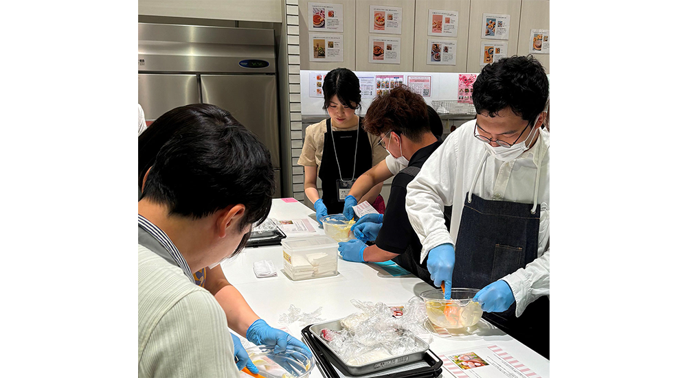 恋活スキルアップセミナー＆クッキングの様子