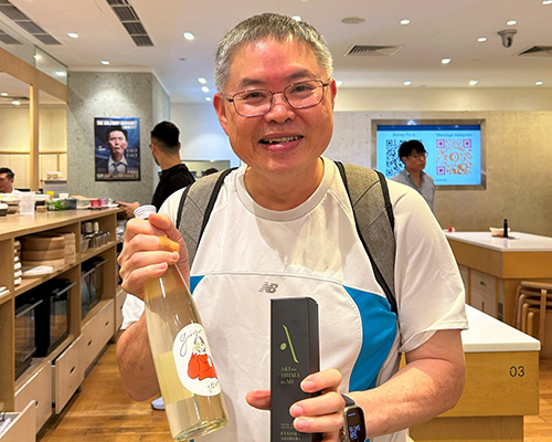 物販の様子