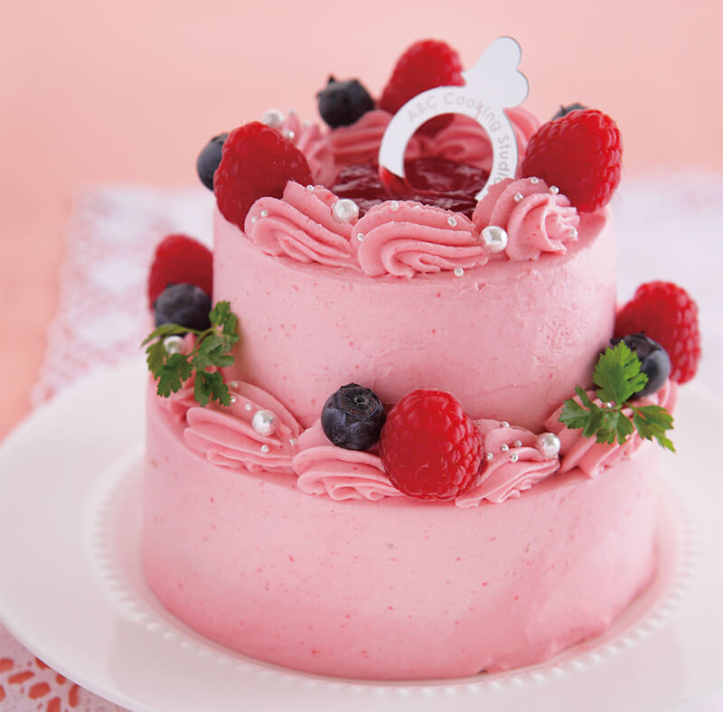 ケーキコース1位 ガトー・フランボワーズ