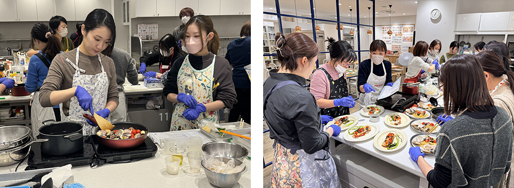 レッスン当日の様子