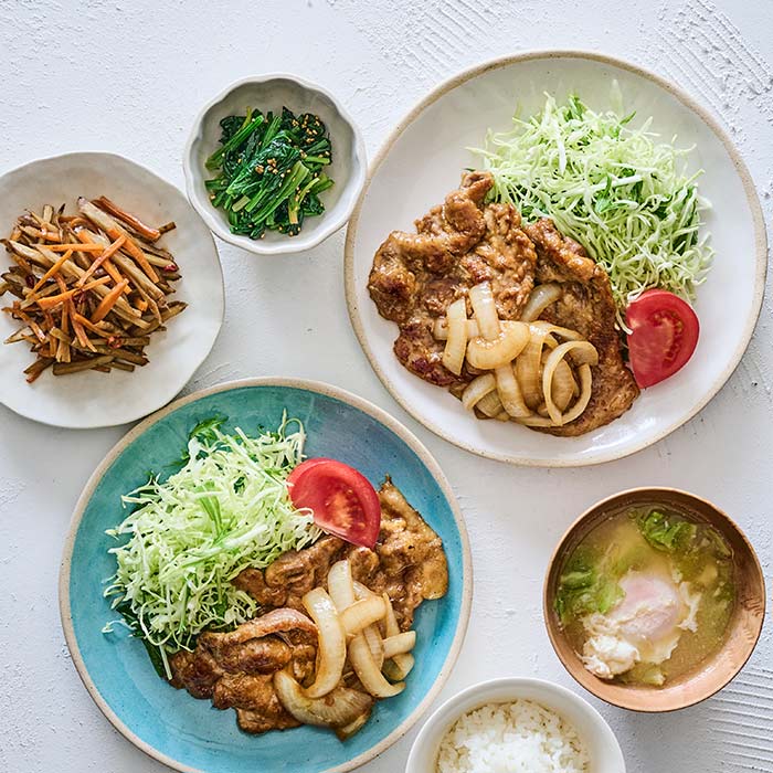豚肉のやわらかしょうが焼き