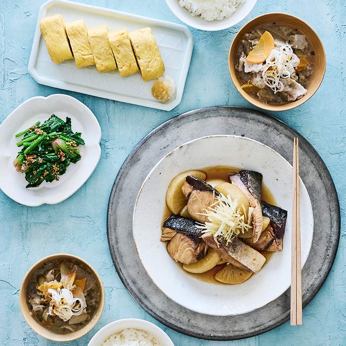 切り身もふっくら 味しみブリ大根